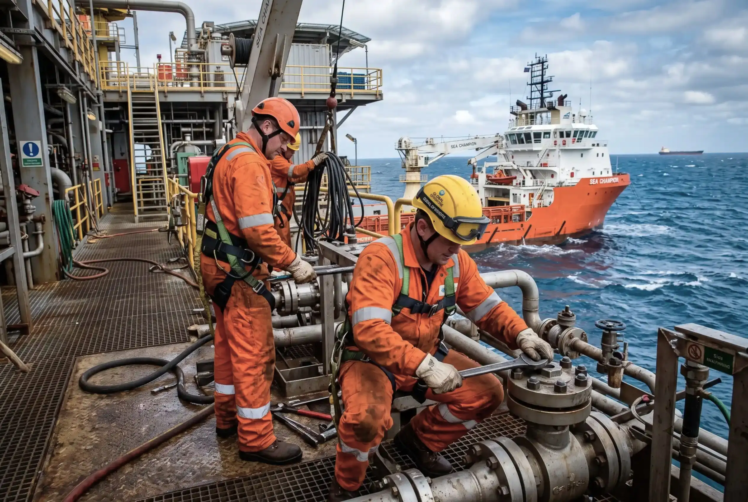 Offshore professionals in overleg
