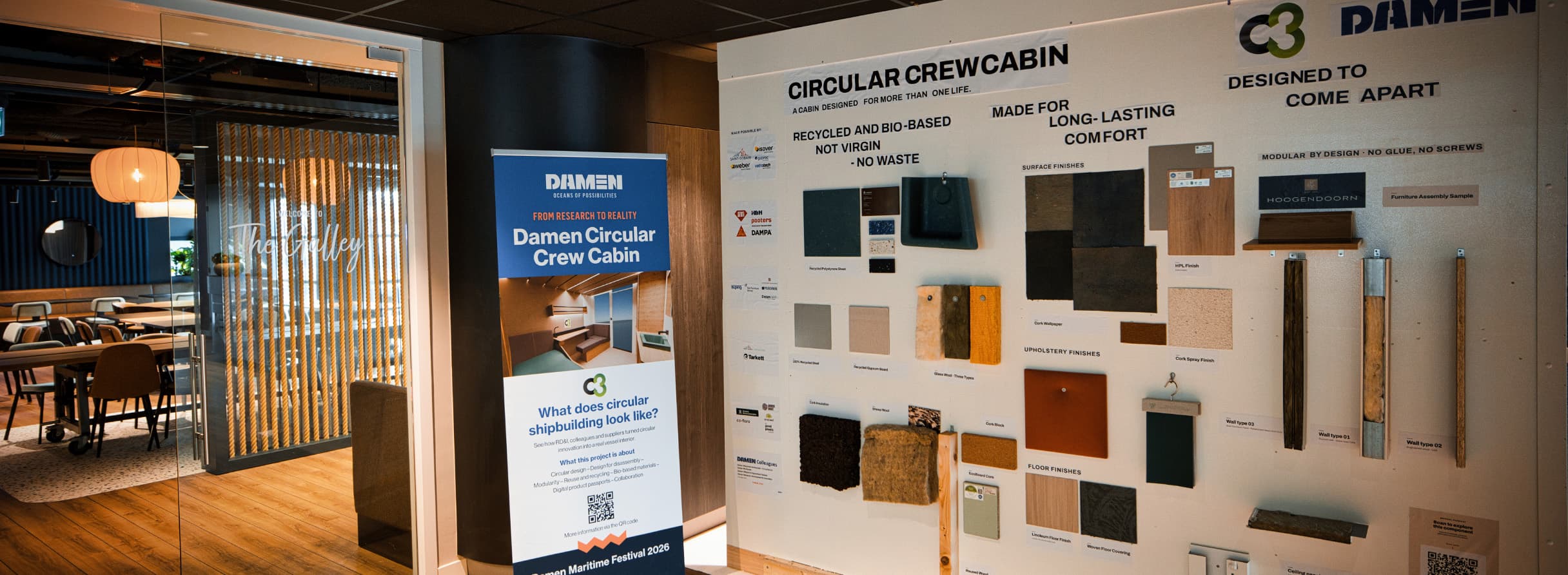 Van één crew cabin naar een heel schip: circulariteit in de maritieme praktijk